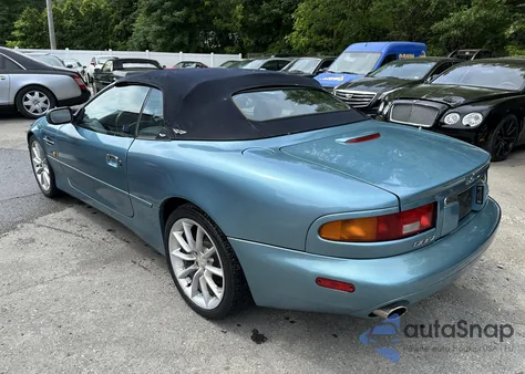 2001 Aston Martin Db7 Vantage из США, поврежденный, VIN SCFAB42321K402008